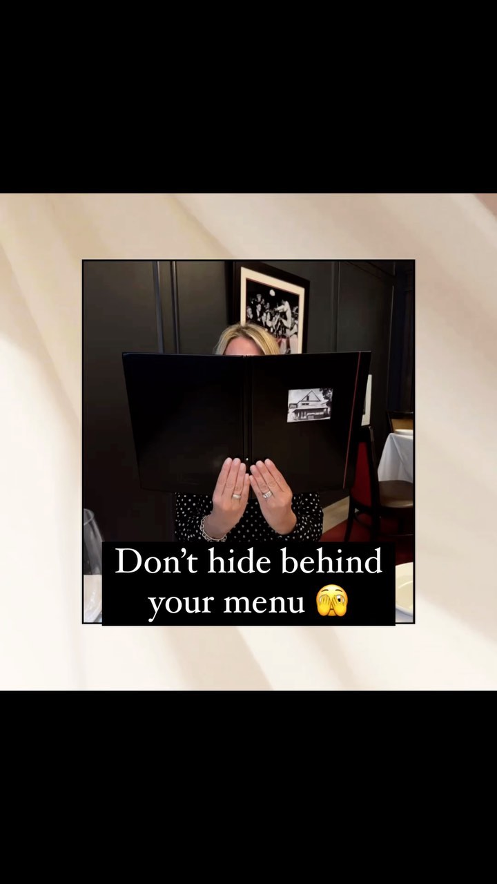 Menu etiquette tip ✅
Do you hold your dinner menu too high - even covering your face?
Whether you’re dining for business or pleasure, always remember to keep your menu low when you’re looking at it. Connect with the person you’re dining with, don’t hide 😉
Rule of thumb is to have the bottom of the menu actually touching the table! 💫
*
#image #confidence #lifeskills #firstimpressions
#etiquette #etiquettetips #menu #finedining #etiquettetraining #etiquetteexpert #etiquetterules #etiquettetrainer #etiquettelessons #businessetiquette #etiquettecoach #etiqueta
#instatips #hello #socialetiquette #pleaseandthankyou #lookyourbest
#imageiseverything #bestself #softskills #tablemanners #diningetiquette