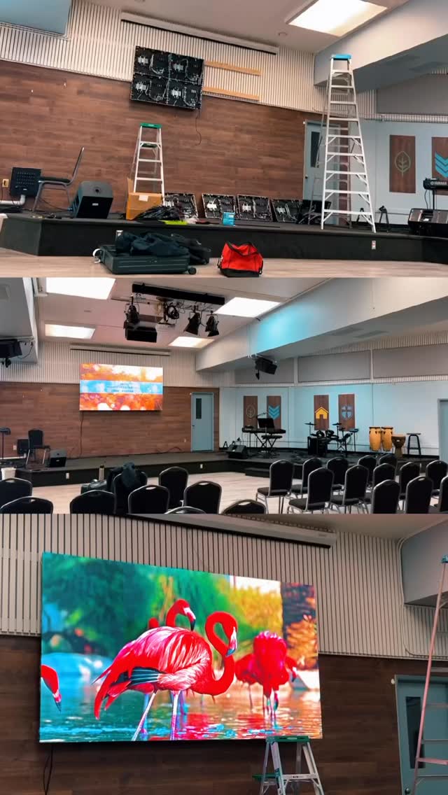 New Installation – Forerunner Christian Church, Fremont, CA! ⛪️✨
Check out this powerful setup at Forerunner Christian Church in Fremont, California – a compact yet vibrant P2.5mm LED video wall (8.4 x 4.7 ft) using our 640x480mm panels.
The video shows part of the installation process and the final result – and it’s looking amazing indoors!
Big thanks to the Forerunner team for trusting us with their vision!
#LEDvideowall #ChurchLED #P25panel #IndoorLED #FremontCA #ForerunnerChurch #XColorLEDUSA #RealSilence #LEDinstallation #EventTech