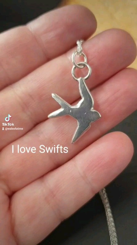 I love Swifts! There are a few options in my etsy shop - search WALEofaTIME
#swift #swiftbird #bird #naturelovers #silverjewellery #flywithme #flyaway #wings #etsy #etsyseller #etsyshop
