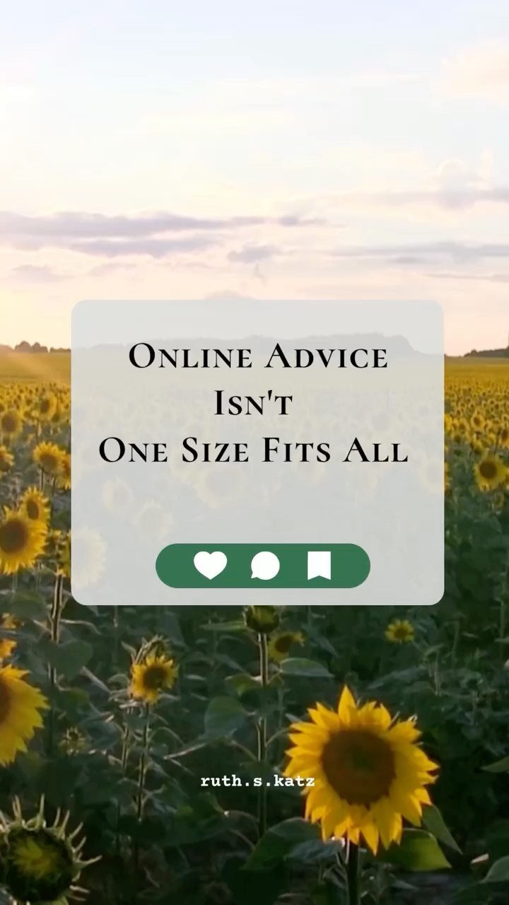 Not everything that worked for one person will work for you, and that's OK!
I am sure you've seen these posts that offer the "secret" or the "one way" to fix a problem. They make me want to close the app, get off my phone, and shun social media for good.
As a transformational coach who uses storytelling to help you unlock your own negative thought patterns, I know the truth is there is no "one way", "one truth". On a platform that celebrates advice from "gurus," and allows everyone to position themselves as one, this can be challenging to navigate.
My approach to coaching — which is reflected on this page's feed — is transpersonal. This means that my clients and I work by looking at the wider contexts in which they operate. These will always be specific to each of them, and never the same.
In short, there is no one-size-fits-all framework and not everything that worked for one person will work for you, and that's OK!
How do you filter the messages you see online, does it impact how you see yourself?
—Ruth
.#thoughts #changeyourmindsetchangeyourlife #changeyourthinking #changeyourmind #thoughtsarethings #changeyourthoughtschangeyourworld