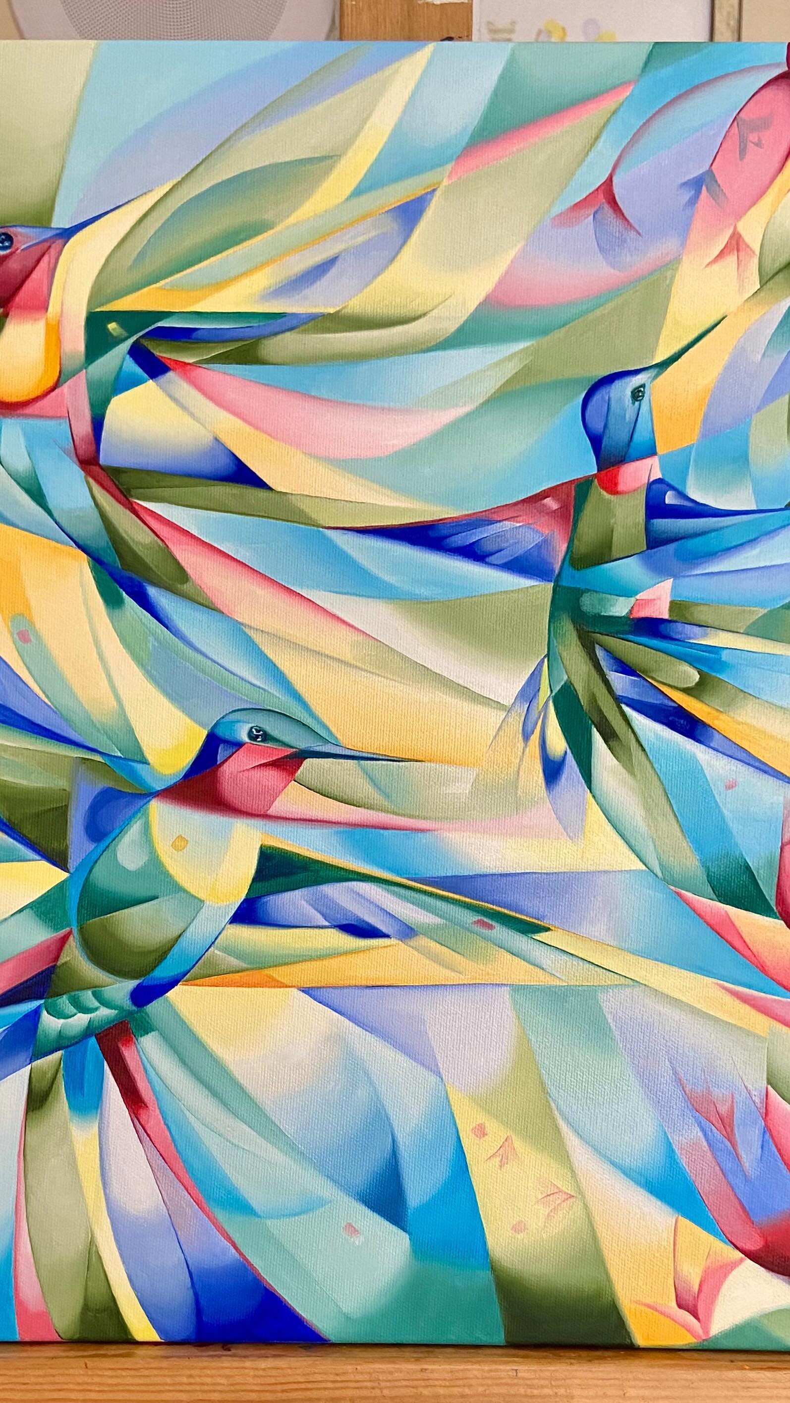 Introducing 💐 Nectar’s Bouquet 💐
17x17” oils on canvas
Hoping this one will be dry enough to bring to the @yychomeshows in less than 2 weeks! 🥳 First time I’ll have a booth there!
If you’re planning on going, get $4 off adult tickets by using promo code HOWORIGINAL and tell me in the comments below which piece(s) you’d like me to bring to the show!
#hummingbirds #hummingbirdpainting #onmyeasel #oilsoncanvas #originaloilpainting #artistsoninstagram #kimberleybc #canadianartist #inspiredbynature #yychomeshow2023