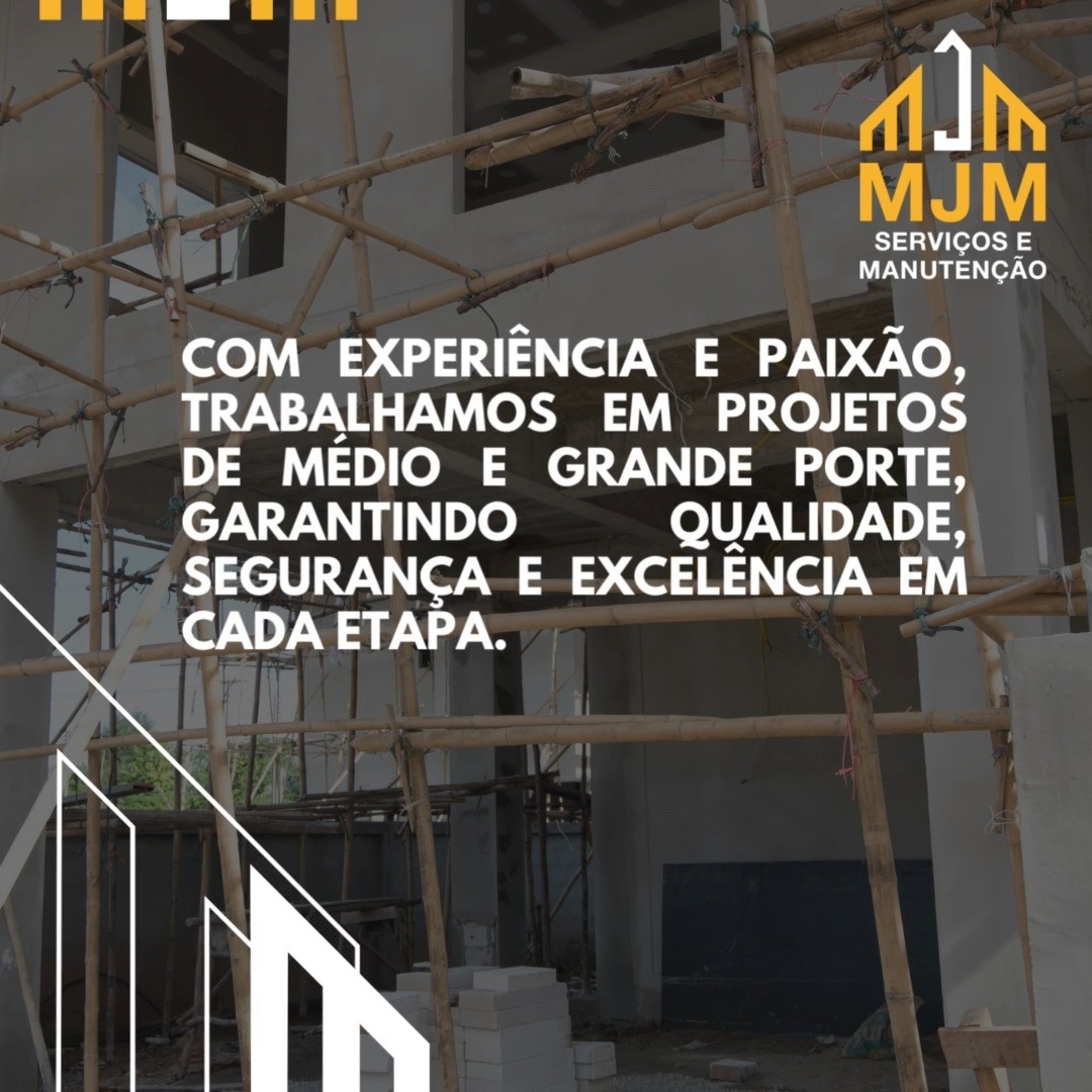 Na construção civil, cada tijolo é um passo em direção à realização de sonhos e projetos incríveis! Seja construindo a casa dos seus sonhos, um espaço comercial inovador ou uma estrutura monumental, a construção civil é a base para transformar ideias em realidade.
Seu espaço pode ficar exatamente como você planeja, apenasp recisa ligar para a MJM.
Entre em contato conosco agora e veja as soluções que podemos fornecer para seu projeto.
Atendimento Seg. A Sex. 7hrs - 18hrs
Serviço 24hrs
AV. Manoel Charles da Costa Figueiroa
1112a - Janga, Paulista/PE
servicos.mjm@gmail.com
(81) 9.8605.2652