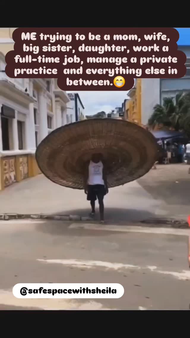 I’m a mom. A wife. A big sister. A daughter.
I work full time and run a private practice.
Some days I’m thriving.
Some days I’m just surviving.
But every day—I’m showing up.
For my family. For my clients. For my calling.
And slowly but surely, I’m learning to show up for me too.
To every woman balancing all the roles—your presence matters, even when it feels like you’re pouring from an empty cup.
You are worthy of rest, joy, and grace.
#BlackTherapist #MomWifeTherapist #PrivatePracticeLife #BigSisterEnergy #DaughterOfStrength #MentalHealthForUs #africa #africantherapist #BurnoutPrevention #SafeSpaceWithSheila #mentalhealth #mentalwellness #BlackTherapistLife #TherapistMom #WorkingMomLife #PrivatePracticeJourney #BIPOCMentalHealth #BigSisterVibes #BlackWomenInBusiness #mentalhealthmatters💚 #selfcaretips