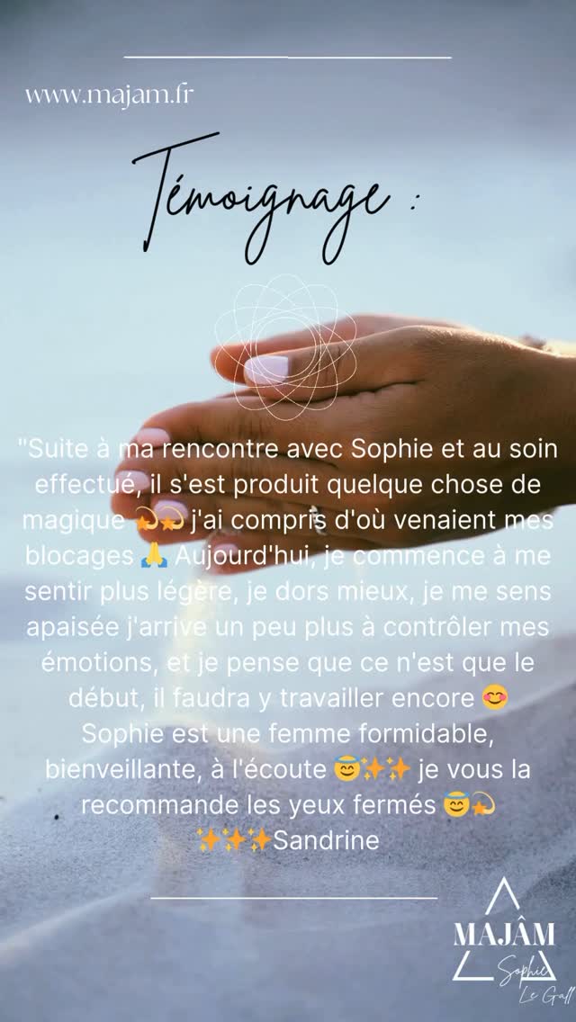 Une âme reconnectée…un nouveau départ ✨
Tu peux toi aussi vivre cette transformation.
Envie d’un rdv : lien en bio
#communiqueraveclinvisible #magiedelame #guerisseusedâme