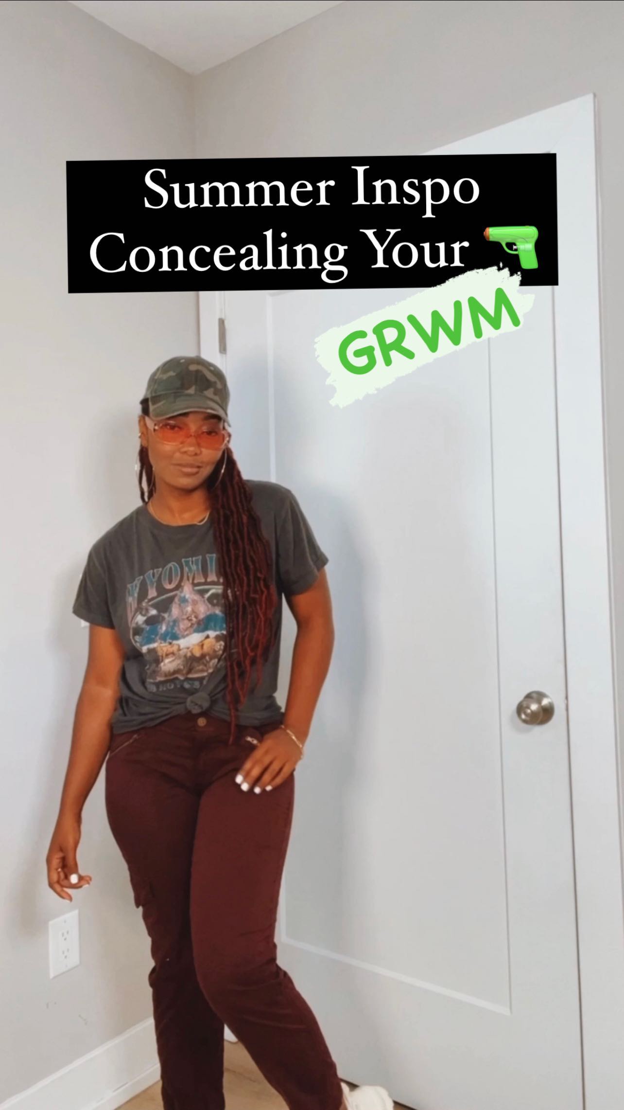 Graphic tees are a fav. You can mix and match them with practically any types of bottoms, they’re comfortable, and versatile. A knot at the front of your shirt helps conceal the outline of your firearm. Don’t forget to adjust the sides of your shirt so the folds fall naturally. If the knot isn’t providing enough give or the shirt is sliding up using a thin rubber band can help keep it in place. Now you’re ready for a summer day at the mall or the bbq!
Need more tips? I cover all this and more over on rhondamary.com #linkinbio
Also go checkout @rpnbsafe for your quick access safe.
—Model: RP19005
more options @rpnbsafe
#rpnbsafeus #rpnbsafe #concealcarrynation #concealcarrylife #concealcarry #grwmreel #grwmoutfit #grwmroutine #grwmblackgirledition #womenwhocarry