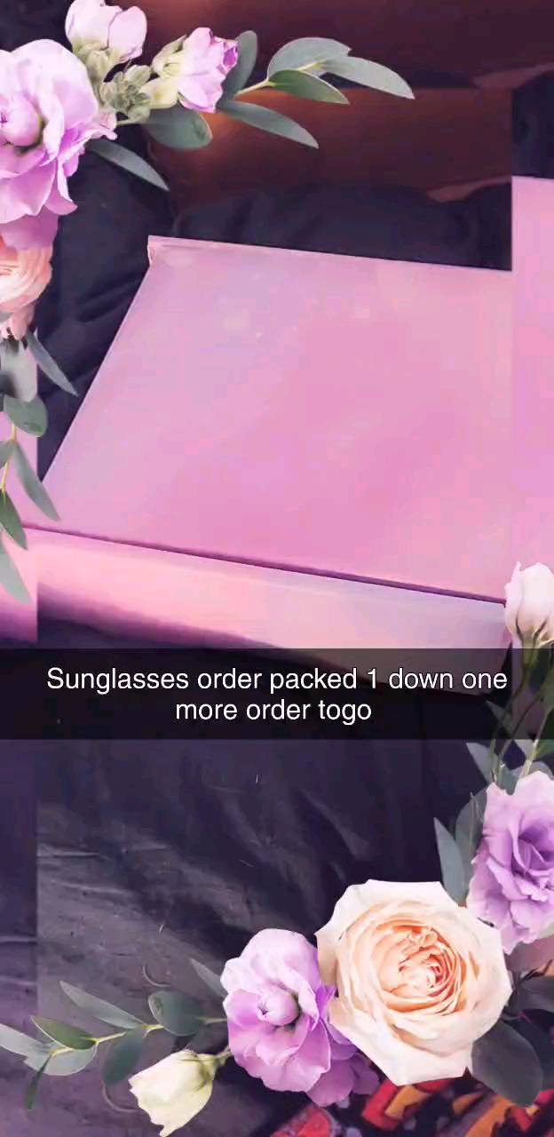 I forgot to show what it is but someone order my retro sunglasses