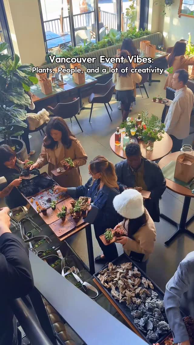 We brought our terrarium workshop to a special event in Vancouver, hosted by @glendaloughdistillery 🌿✨ Guests picked plants, got their hands dirty, and built something beautiful — all in the stunning space at @thewatson_van . Thank you for having us!
Who else wants us to bring this to their next event?👀
#terrariumworkshop #plantlovers #planttherapy #popupworkshop #privateevent