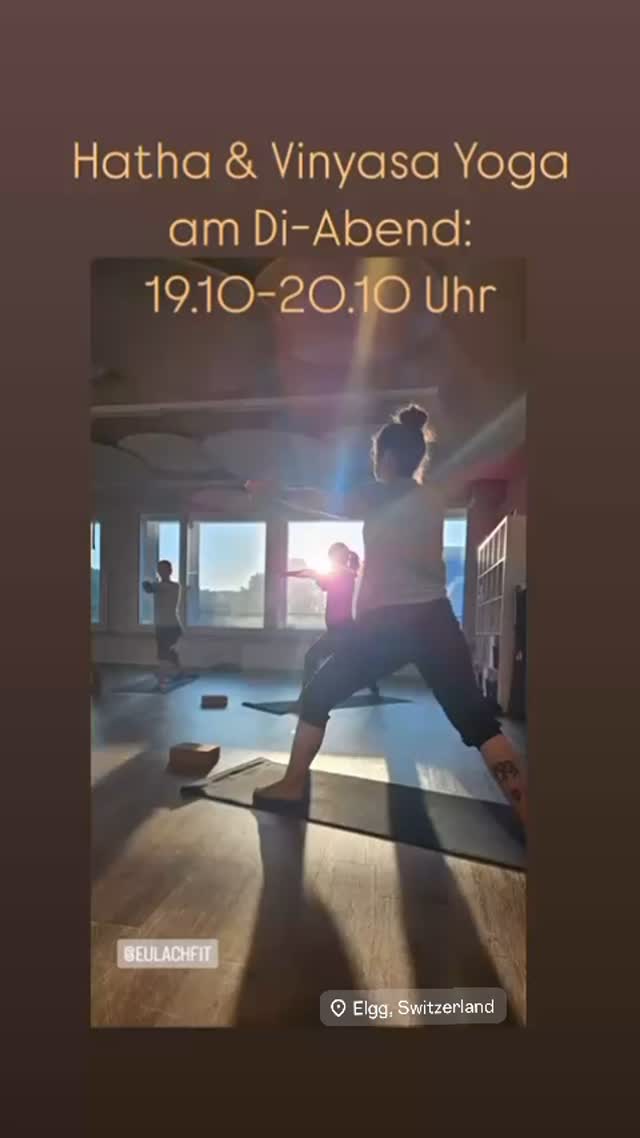 #eulachfit #elgg #yoga #vinyasayoga #hathayoga #gruppenfitness