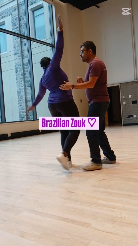 A Brazilian Zouk party in class today! Thank you @chynnagolding for your passion and talents!