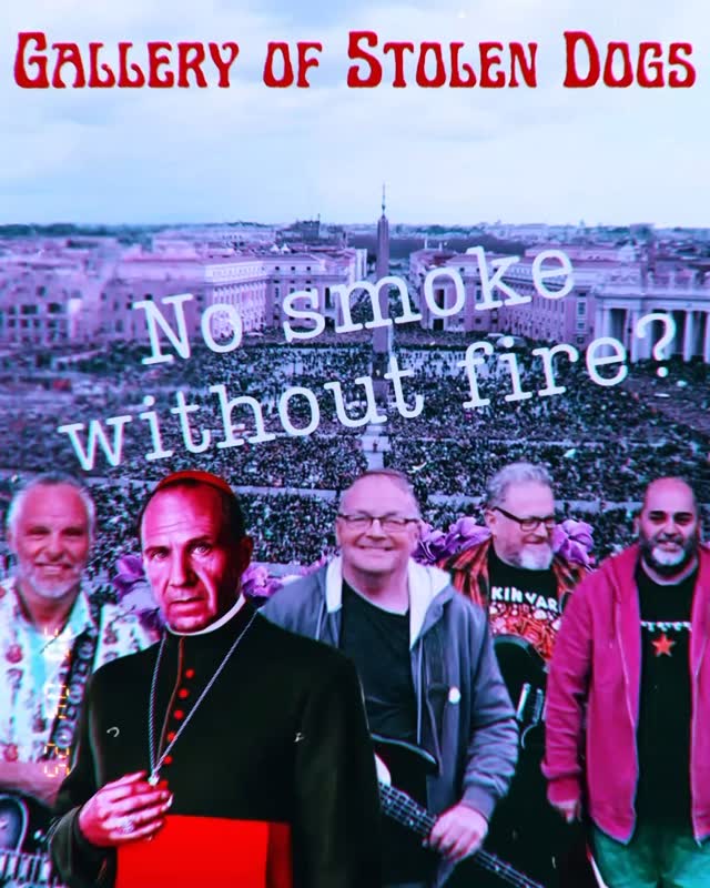 Gallery of Stolen Dogs members in line for new pope? #altrock #indie #neopsychedelicrock #postpunk Join the zeitgeist. Get into GoSD!