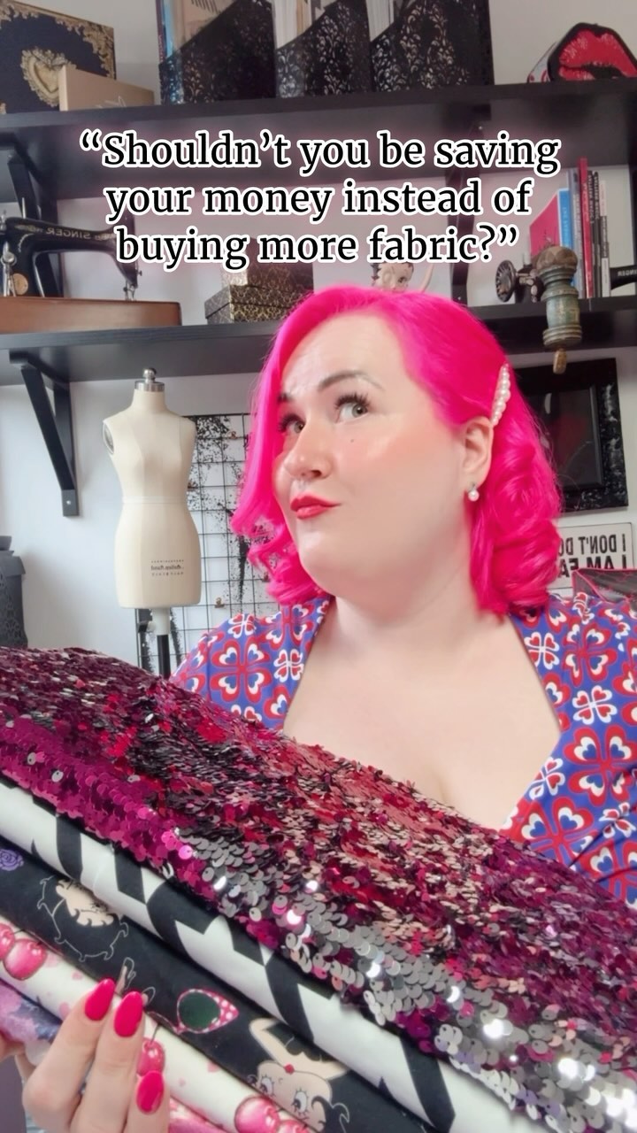 Is that a serious question?!
Follow for giggles, stay for more sewing and design content 🩷🪡
#babyreindeer #martha #piersmorgan #fabricaddict #sewingdiary #sewingforbeginners #sewingfun #canneverhaveenoughfabric #fashiondesigner