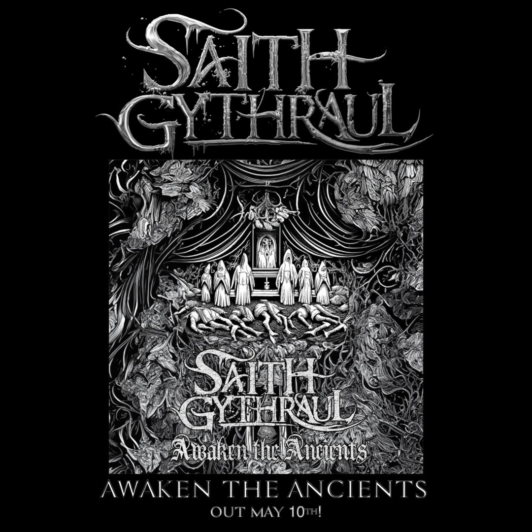 @saithgythraul first track, "Awaken The Ancients" is out this Friday! Get it everywhere you stream your death metal! 🤘