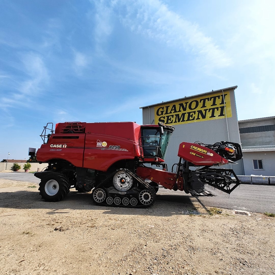 "All'avanguardia nella nostra produzione di riso! La nostra metitrebbia è la chiave per un raccolto impeccabile, garantendo la massima qualità nel tuo piatto. Scopri il segreto dietro la nostra missione: dalla terra alla padella! 🌾🚜 #TecnologiaAvanzata #RisoDiQualità #DalCampoAllaTavola #MetitrebbiaInnovativa #SostenibilitàAmbientale"