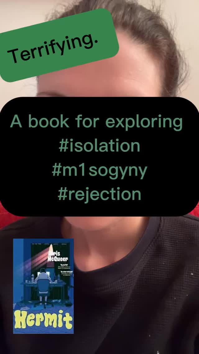 Hermit by Chris McQueer. A proper page turner to explore 1ncel attitudes, rejection, isolation. #yabookstagram #yabooks