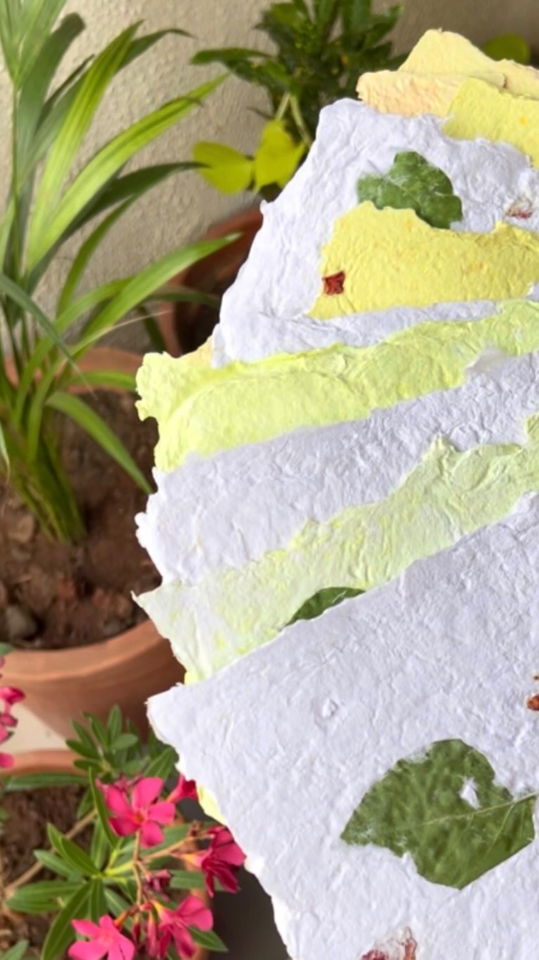 As a measure to build a slightly more sustainable company, we took some inspiration from our client @_jugni._ to make handmade paper from a year's worth of scrap paper that we had from our first year of running Korue & Co!
We're grateful to be associated with brands that not only inspire us but also help us grow!
If you'd like to follow along, here's how:
1) Shred paper and soak it overnight in water
2) The next day, add the pulp to a blender and grind until the mixture is thick
3) Fill a tub with warm water and add the pulp
4) Submerge a framed mesh and remove it from the water once a thin layer of pulp coats the mesh
5) Dab it with a sponge
6) Flip onto a hard surface and allow the paper to dry for 2-3 days
.
.
.
.
.
#DigitalMarketing #VisualIdentity #GraphicDesign #ContentMarketing #ContentCreator #StickyNotes #ReduceReuseRecycle #StartupMarketing #Branding #SmallBusiness #SmallBusinessMarketing #CreativeAgency #Design #DigitalDesign #DigitalMarketing #SmallBusinessOwner #BrandingDesign #CorporateDesign #DigitalAds #ECommerceMarketing #BrandIdentity #EcoConscious #ProductMarketing #SustainableLifestyle #Sustainability #HandmadePaper #Handmade #Papermaking #SustainableBrands #SustainableBusinesses