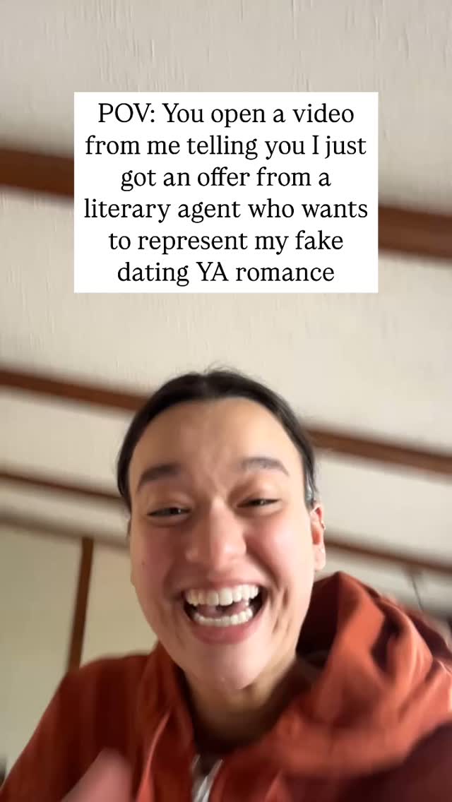 The actual snap I sent after reading the email 😭🥹
Hi, I’m Megan! I’m a YA author who loves talking with bookish people and sharing writing behind-the-scenes.
I wrote a breakdown of how I got my literary agent + how you can get one too! 🔗 in bío or comment AGENT and I’ll DM it to you.
#booktok #writertok #writingislife #writersoninstagram #amwriting #authorlife #authorofinstagram #howtowrite #amwritingya #yaauthor
