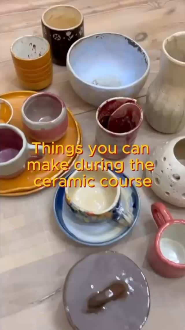 Look at those cuties!!! 😻
These ceramics are all@made by my students. They turned out to be so cute, and looking so great all together. The ceramics are a mix of wheel grown pieces and handbuild pieces.
Would you also like to learn how to make ceramics like these? New 6-week ceramic courses are online in my website and start in less then two weeks!
#ceramic #potteryclass #ceramicstudio #potterylove #handmade #slowmadegoods #selfmadewithlove❤️ #amsterdam #amsterdammade #tablewaredesign #mugsofinstagram #wheelthrowing #ceramicmug #mugsmugsmugs