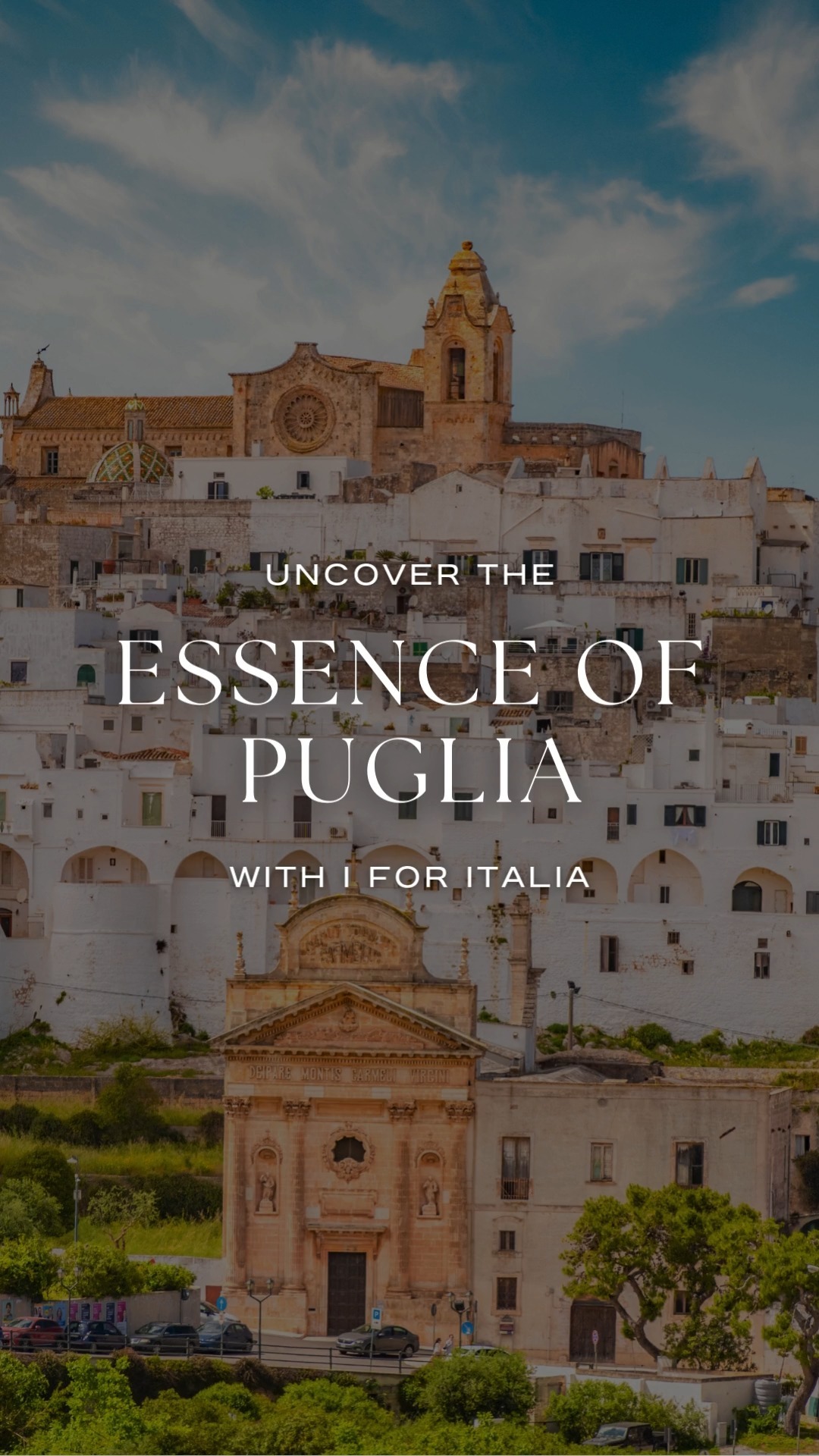 🌟 Discover Puglia Like Never Before 🌟
Join Stefano, your expert guide and founder of I for Italia, on a once-in-a-lifetime tour of Apulia in Southern Italy! Explore breathtaking landscapes, historic villages, and some of the region’s finest Masserie for exclusive food & wine experiences —blending luxury with tradition.
🏨 Stay in a charming boutique hotel in Lecce & a family-owned, refined Masseria (farmhouse)
🧀 Taste local delicacies with exclusive visits to olive farms, local dairy producers, and artisanal shops
🍞 Enjoy a private bread-making class and authentic, exclusive meals in stunning locations like a 17th-century palazzo in Lecce
This is more than a trip—it’s an immersive experience in the heart of Puglia. Book your adventure now!
Link in bio for details & reservations!
#PugliaTour #LuxuryTravel #ExploreApulia #AuthenticItaly #IforItaliaExperience #FoodieTravel