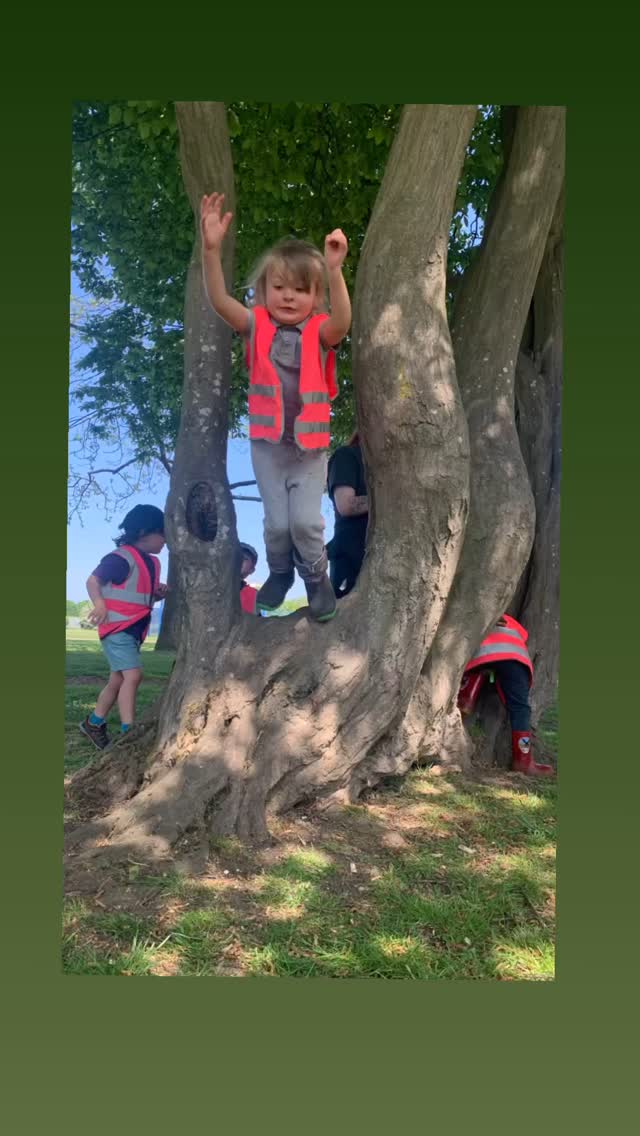 Get outside and walk, run, play, climb, jump and laugh with your friends. The greatest gift you can give a child is access to a child led free play. Today we had a fantastic team of passionate adults, shade, books , a ball , a parachute, friends, and the best resource was nature! Forest school enriches your child’s journey, builds confidence, resilient , adds dexterity. #forestschool #eyfs #stevenage #stevenage #forestschoolleader #spring #play #childledlearningthroughplay