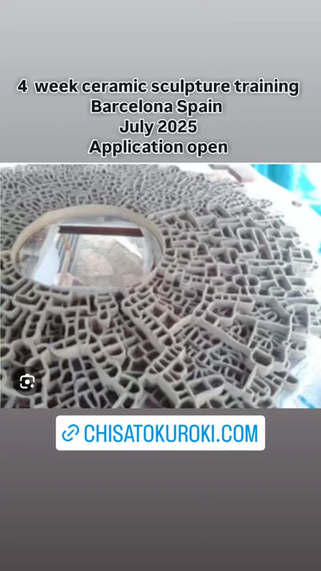 #japaneseceramic #ceramicretreat #internationalceramiccourse #rakuworkshop #rakufiring #ceramicajaponesa #ceramic #pottery #sculpture #ceramicsculpturecourse #ceramicsculpture