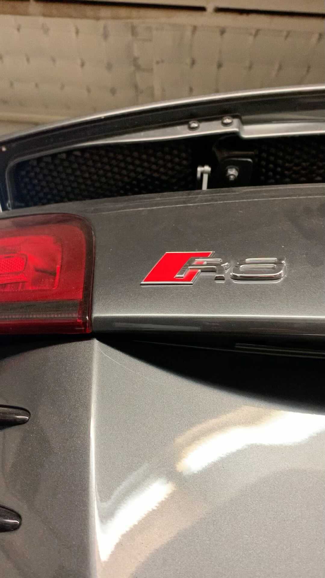 Checking out this Audi R8. #audir8 #audi