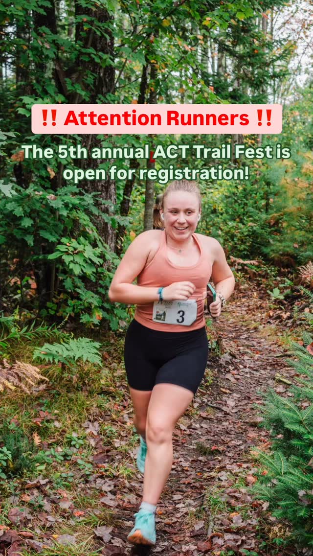 Trail Fest 2025 is open for registration! 🏃🏽♀️🏃
Sign up before June 30th to get $5 off!
📆When: Saturday September 20th
🏃♂️What: 5K, 10k, half marathon and kids flow trail bike race
📍Where: Runners will start at the Arundel Municipal building, and will run on the ACT multi purpose trail and Eastern Trails
❤️Get involved!
In addition to runners, we are looking for trail guides, finish line medal greeters, parking support, set up and breakdown help, and registration help.
Head to the link in our bio for more info, and to sign up! 🌲
#mainetrailrunning #maine5k #mainehalfmarathon #arundelmaime
What race will you be participating in?