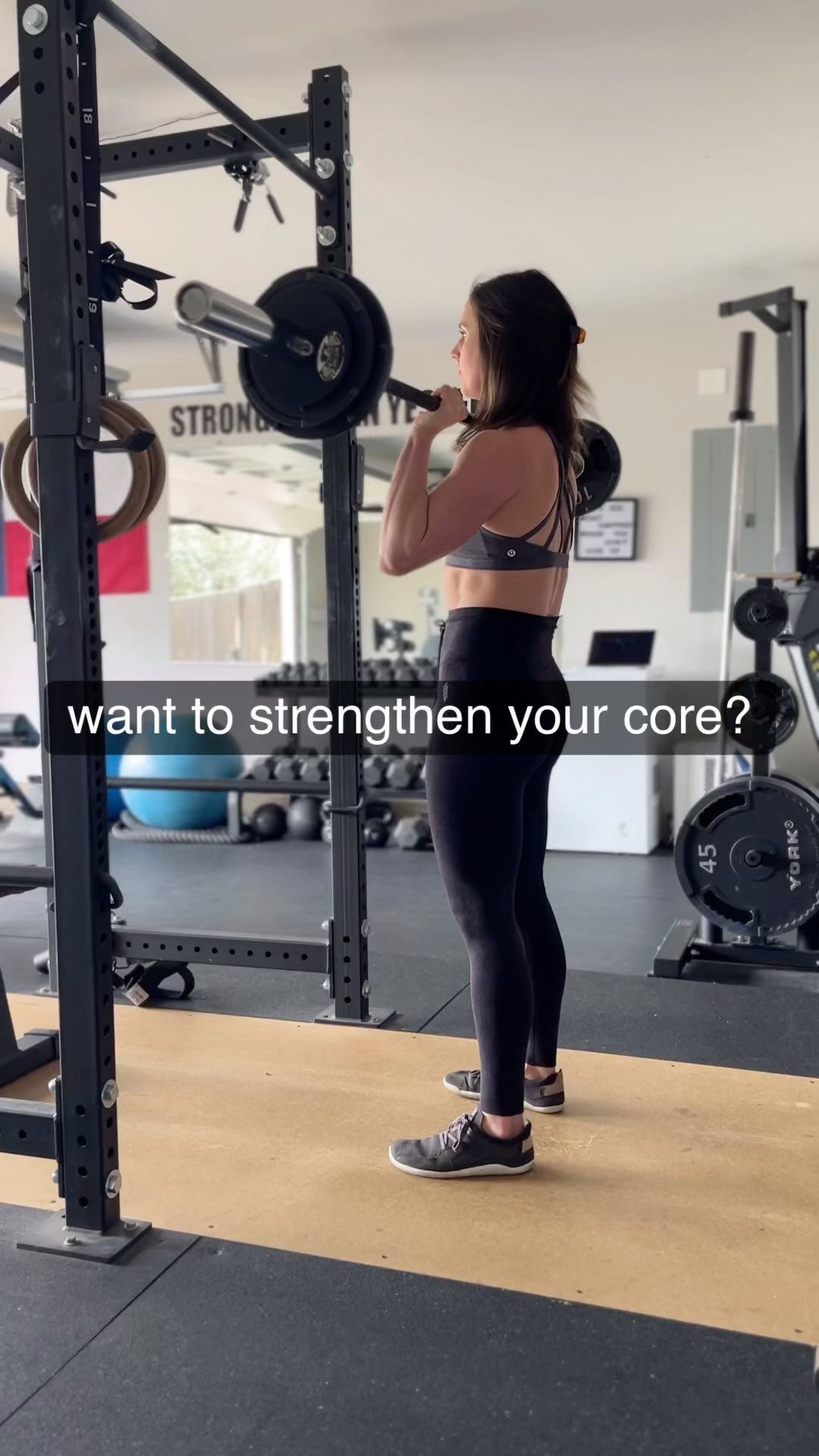 It’s true. It’s not crunches, leg lifts, planks, etc that have made the biggest impact when it comes to my core strength ✖️
You know what has? Getting stronger in all my lifts and overhead press especially ✔️
OHP requires a lot of core strength + stability and while many people think it just works the shoulders/upper body there’s so much more involved.
If you focus on compound lifts like barbell squat, deadlift, overhead press and learn to engage your core when you lift-you really don’t need to be spending a lot of time dedicated to doing “abs.” 👌🏻
Focus on the “meat and potatoes” aka the big lifts and throw in some “dessert” ab work for fun if you want! But don’t neglect the main course 💪🏻😉
.
.
.
Want to work with me? I offer in person training for clients in Dallas, TX from my home gym as well as online coaching so women can work with me from anywhere. Let me help you reach your goals in 2024 💪🏻
•
•
•
#momswholift #postpartumfitness
#fitnessmotivation #homeworkouts #womensfitness #getstrong #buildmuscle #dallaspersonaltraining #dallasfitness