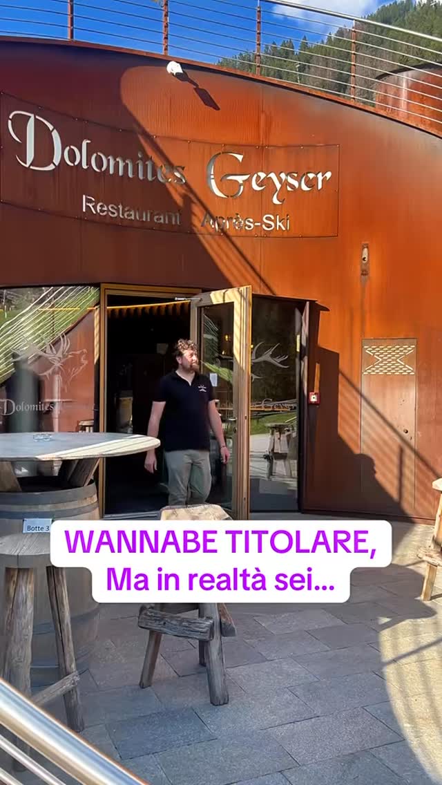 Si fa per ridere!!😜
Titolare multitasking!
Aspettando l’ 🪓!! 🙈
Dolomites Geyser Restaurant Apres Ski
www.dolomitesgeyser.it
Per saperne di più ⤵️
Link in bio!
#dolomitesgeyser #valdifassa #pozzadifassa #ristorante #dolomiti #pienissimo