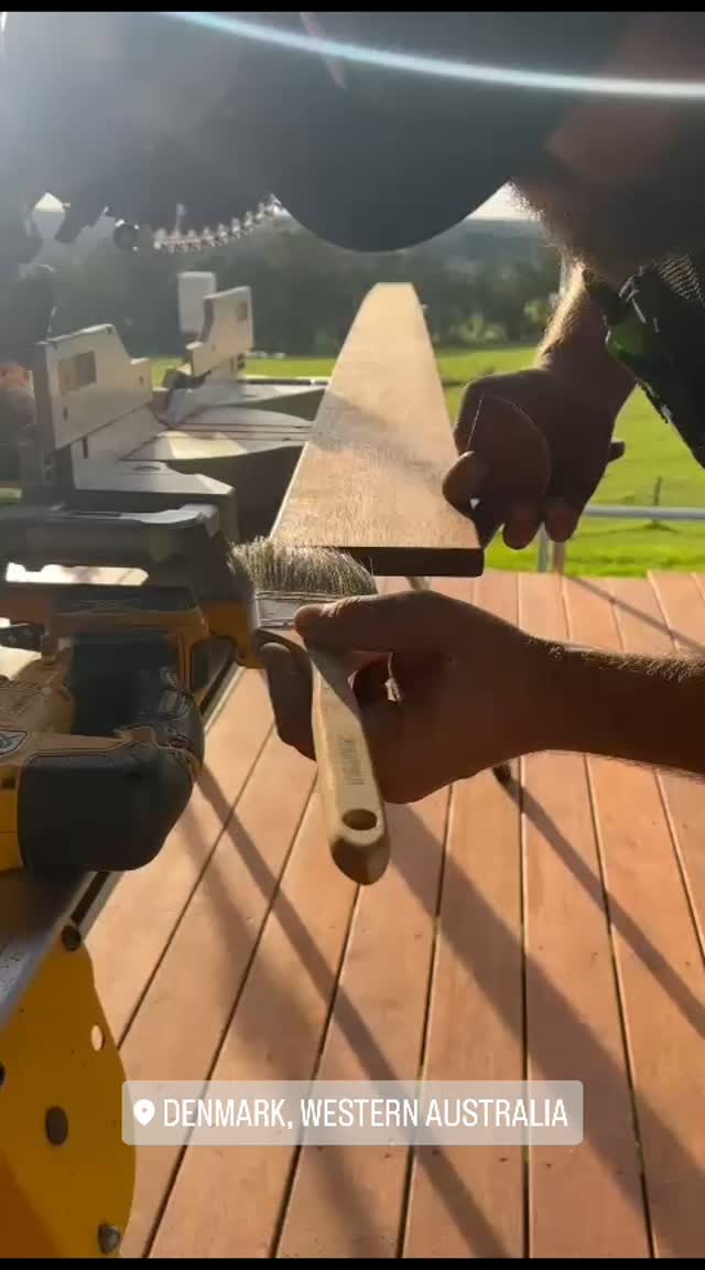 A day in the life of 90 Degree Residential building in Denmark- toolboxes open, coffee in hand, and the 90 Degree crew ready to roll @thorntons_hardware_mitre10