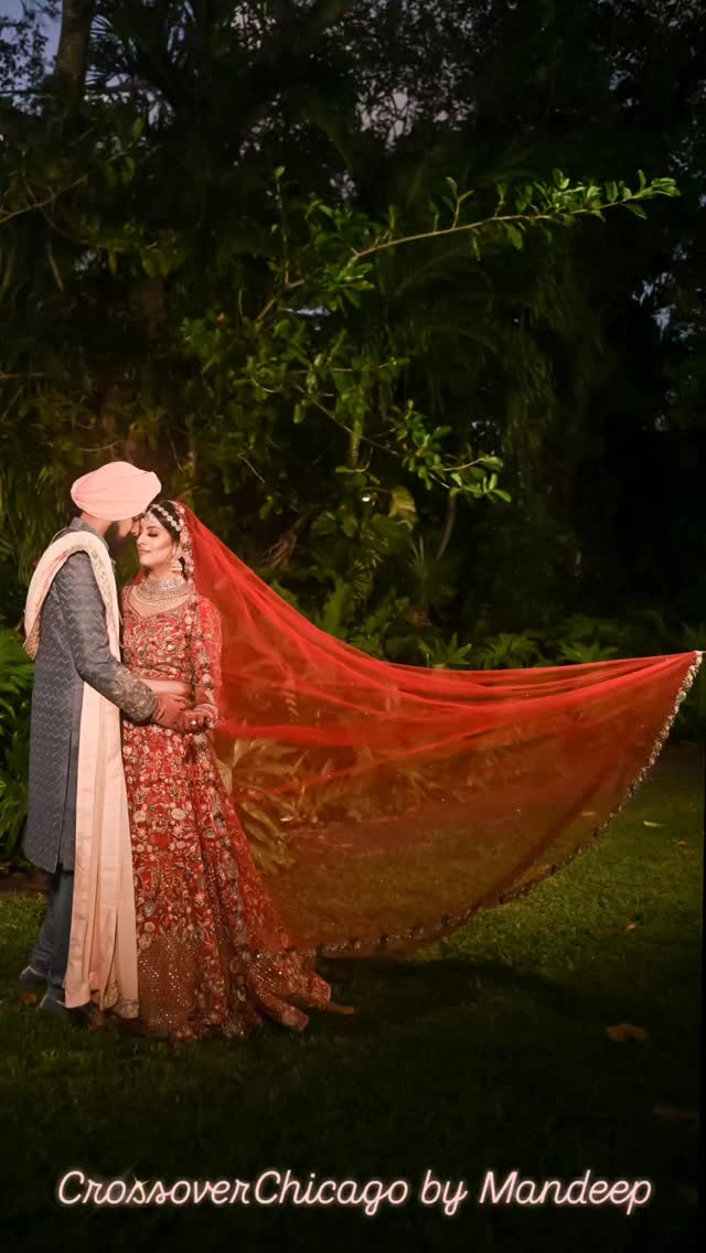 Beautiful couple Vikram & @kmarfatia11 in our custom designed bridal outfits ❤️❤️
Outfits:@crossoverchicago
HMUA:@houseofglowstudio
Photography:@s.v.p.studio
Planner:@viahshaadicollective
Henna:@jasminehennartistry
To design your outfit, please
EMAIL:MANDEEP@CROSSOVERCHICAGO.COM
#cccouple
#redbridallehenga #custombridalwear #weddinglehnga #fashion #sherwani #groom