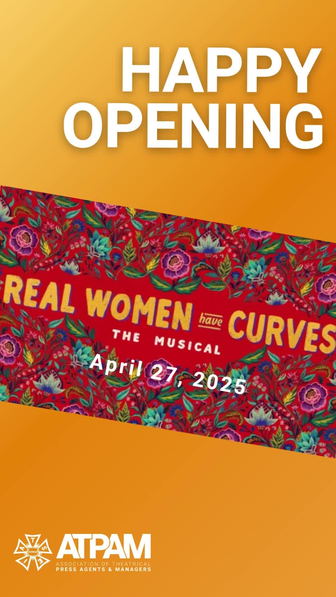 🎭 ¡Esta noche es la noche! 🎭
@RWHCMusical hit the stage last night, and we couldn’t be more excited! This vibrant new musical celebrates the power of mujeres owning their voice, their curves, and their future. Brought to life by some of our incredible #ATPAM members. 🌟