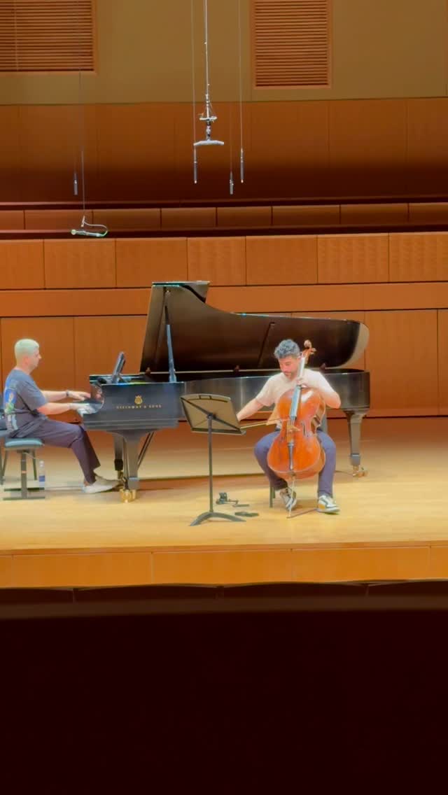 Pastoral (from 3 Piezas Breves op.4) by Astor Piazzolla
This work belongs to an early period in Piazzolla’s career, prior to his revolution of tango. Here, we don’t yet find the gestures of nuevo tango, but rather a deeply expressive writing style, rich in harmonic textures, melancholy, and an almost impressionistic atmosphere.
Pastoral is an intimate and contemplative portrait, where the soundscape unfolds with lyricism and subtle drama. A piece that reveals Piazzolla the academic composer, still influenced by the European tradition, yet already beginning to shape his unique voice.
#piazzolla #cello #piano #latinamerica #chambermusic