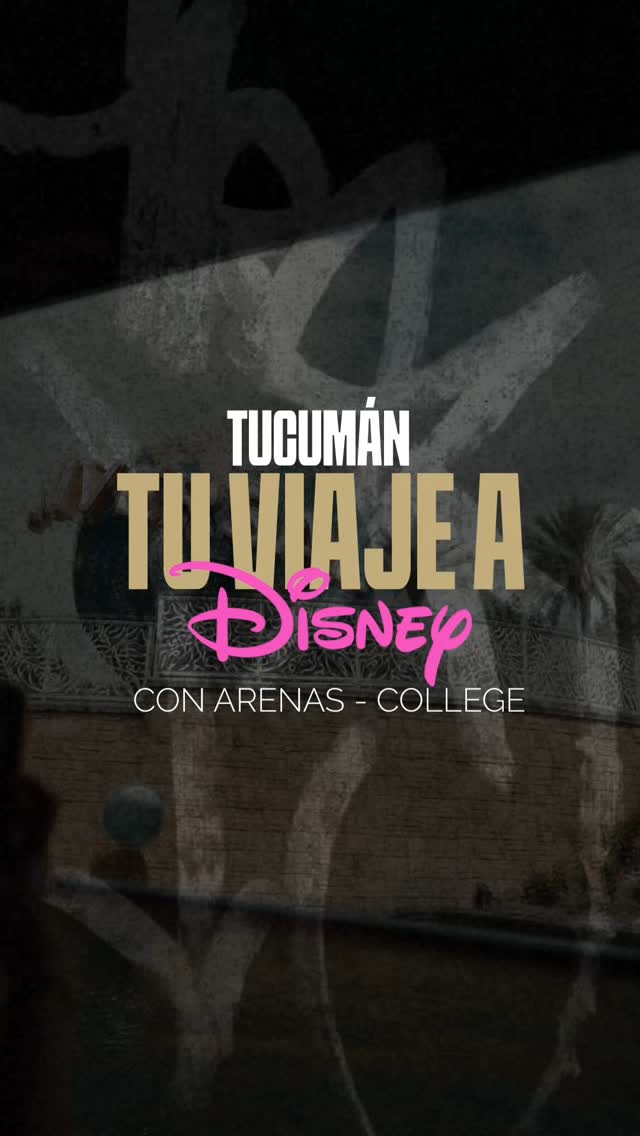 Hola Tucumán! 👋 Llegamos a la provincia para hacer realidad tu viaje soñado a Disney. ✨ ¿Se imaginan en el castillo mágico? 🏰 Prepárense para VIVIR LA EXPERIENCIA con Arenas Trip.
Seguinos y conocé más 🤩 #Disney #Viajes #Tucumán #ArenasTrip