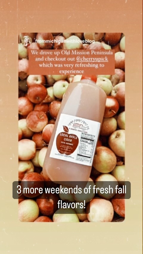 Apples, donuts and cider for three more weekends! Come on by from Fri-Sun from 9am-6pm for fall favorites for the next few weekends. Wunsch Farms apple pick up will also be happening the next few weekends during the same hours.