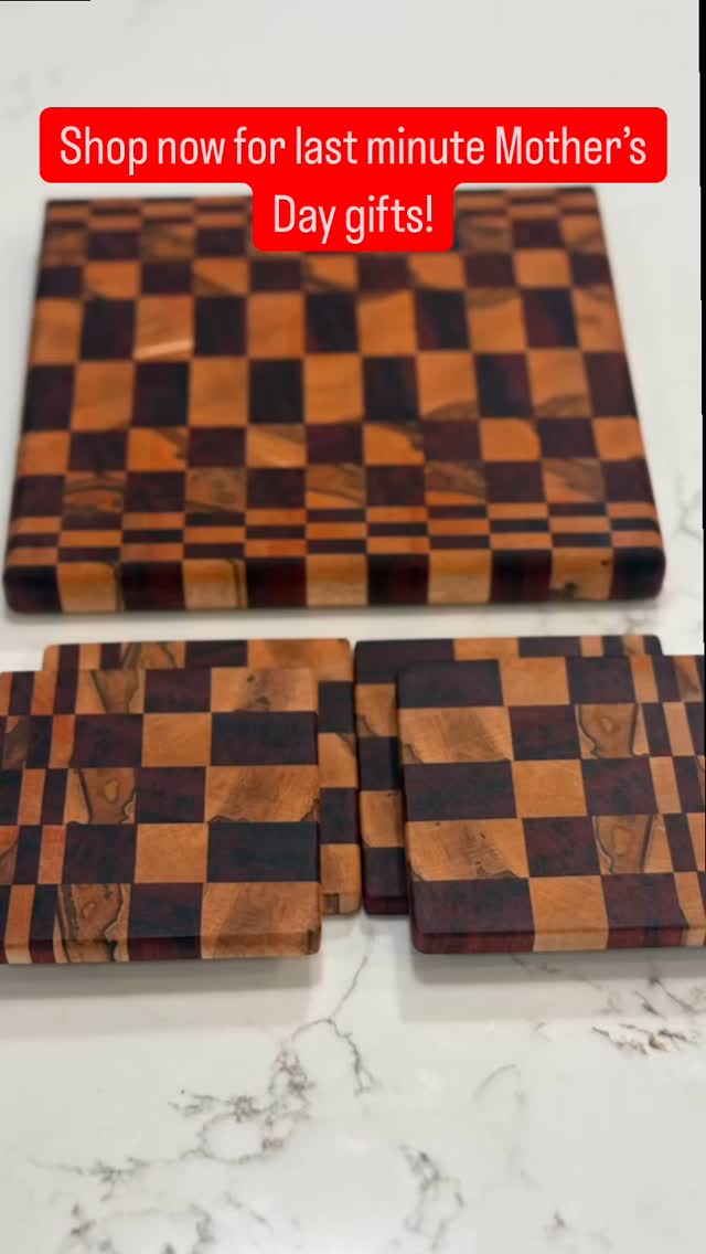🚨Times running out to get your last minute Mothers Day gifts on our site! ⏰
Plenty of items in stock so order now and we’ll get it shipped out by next day at the latest.
#homadewoods #woodworking #smallbusiness #mothersdaygifts