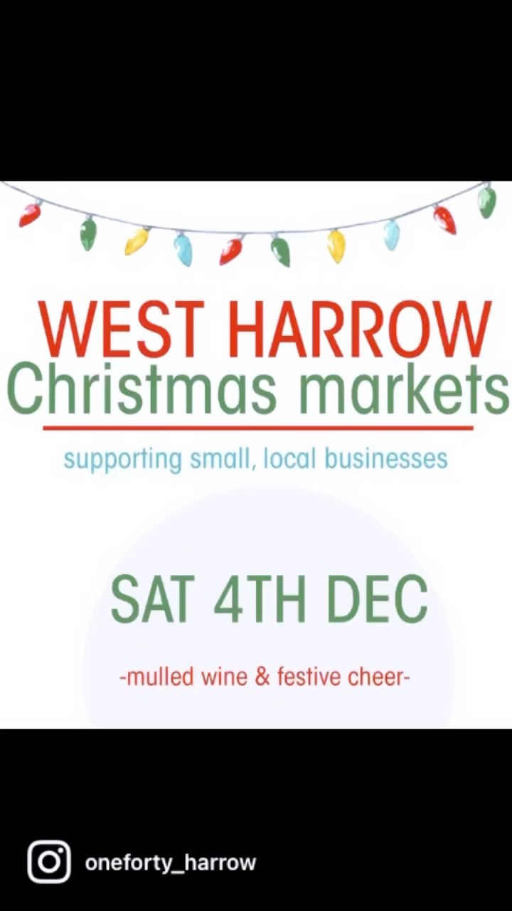 The best Christmas present you could give is supporting small, local businesses. 💪 Different stalls on different days. Mulled wine & festive cheer. Hope you can join us! 🎄🎅⭐️🍷
