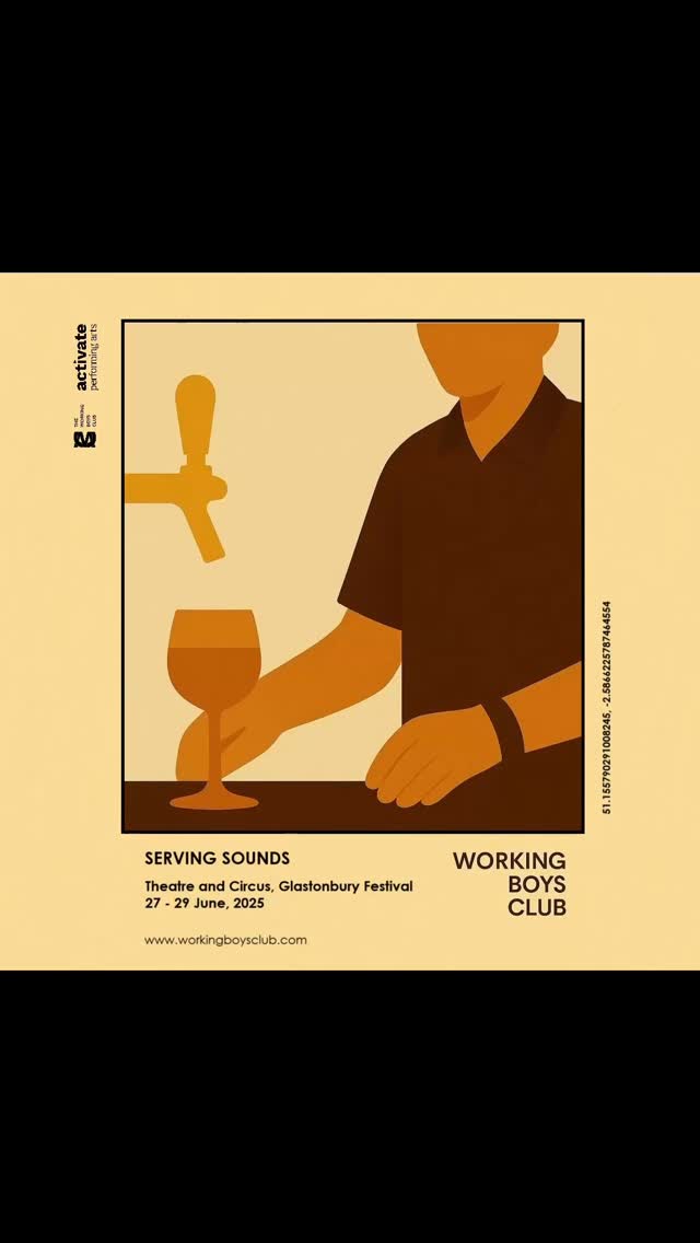 We’re heading back to the farm.
Absolutely buzzing to announce that Serving Sounds and Noisy Noise Noise will be at this year’s Glastonbury Festival, as part of the legendary Theatre & Circus line-up.
Expect pint glasses that play tunes.
Books that make rude noises.
And the kind of joyful chaos you’ve come to expect.
See you down the lane.
#WorkingBoysClub #Glastonbury2025 #TheatreAndCircus #ServingSounds #NoisyNoiseNoise #2025Tour #OutdoorArts