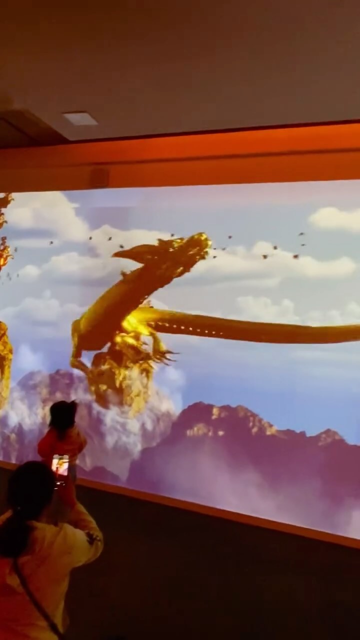 Welcome to our world! Mapping-Event. #immersiveexperience #videomapping3d #videomapping #c4d #blender