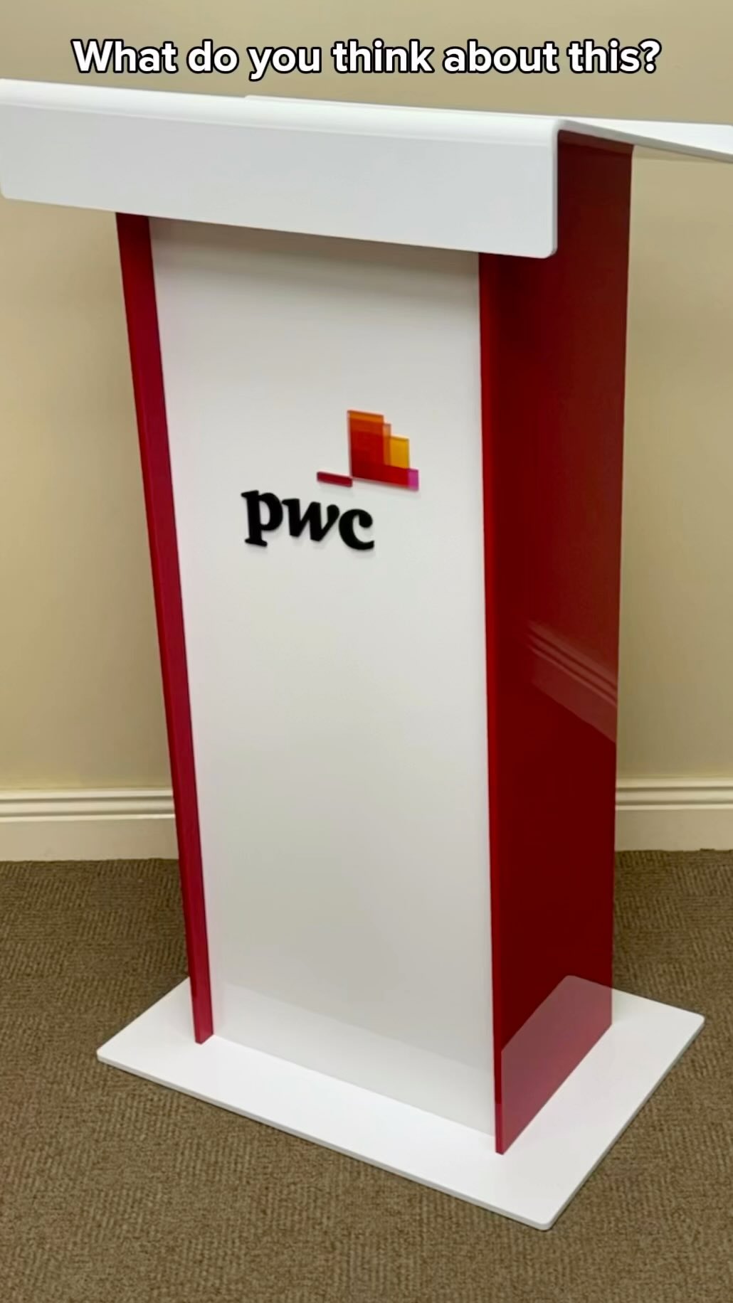 Michael Scott seal of approval clearly!! Our newest podium comes with a secure lockable section to keep items locked away during presentations. Our lock box podium is sleek and secure making presentation perfection. #podium #lectern #lockbox #secure #lockablepodium #secureyourstage #lockboxpodium