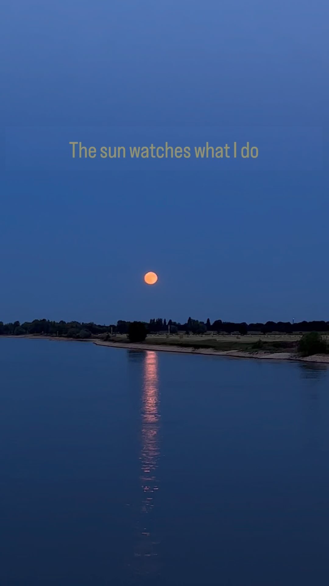 The beautiful strawberry moon shining over the Rhine last week. It was magical to watch her rise as our boat sailed almost silently through the water. Do you share your secrets with the moon? @vikingcruises
