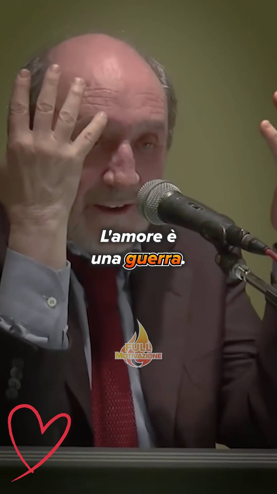 L'amore ha la stessa struttura della verità, deve vincere tutte le sue negazioni