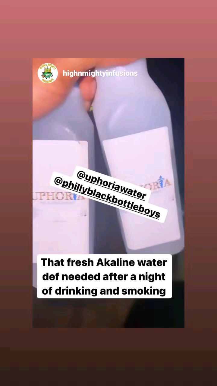 @uphoriawater the HEALTHIEST WATER 💯💯💯💯💯 thanks to our sponsor for Hip-Hop and RnB Pt.1
