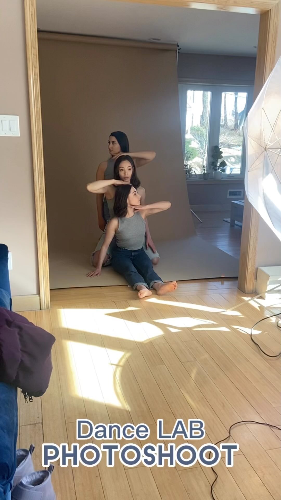 Sneak peak at our FIRST OFFICIAL photoshoot! Working with @sarahtakashphotography yesterday was a DREAM. Excited to share the results soon 📸📸