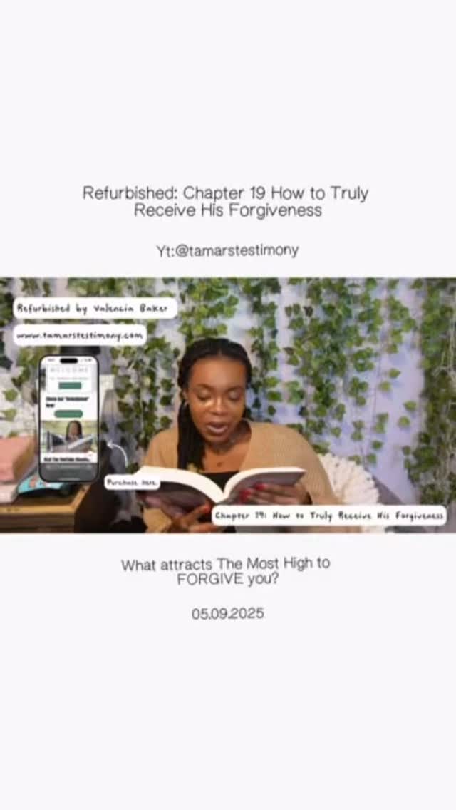 Refurbished. Chapter 19. #tamarstestimony #christiantiktok #forgivenessofsins #godsforgiveness #psalm51