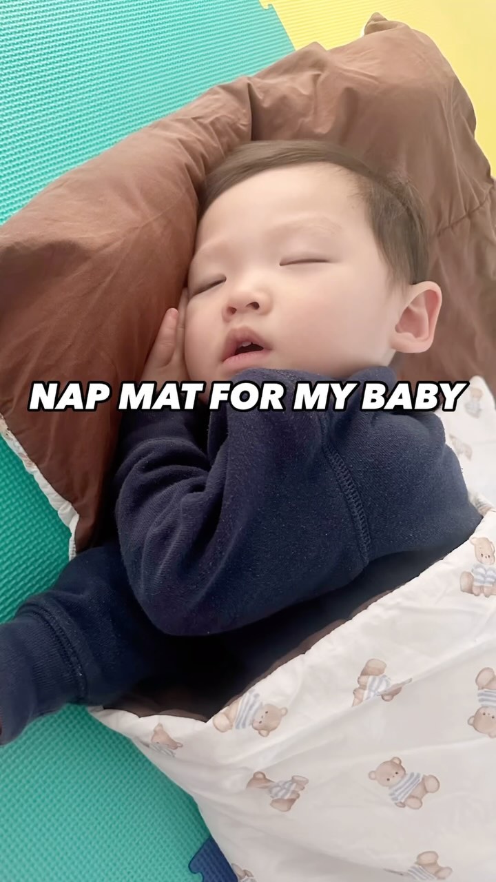 Lullaby Nap Mat begun for my baby 🤎
#daycarenapmat#napmat#lullaby