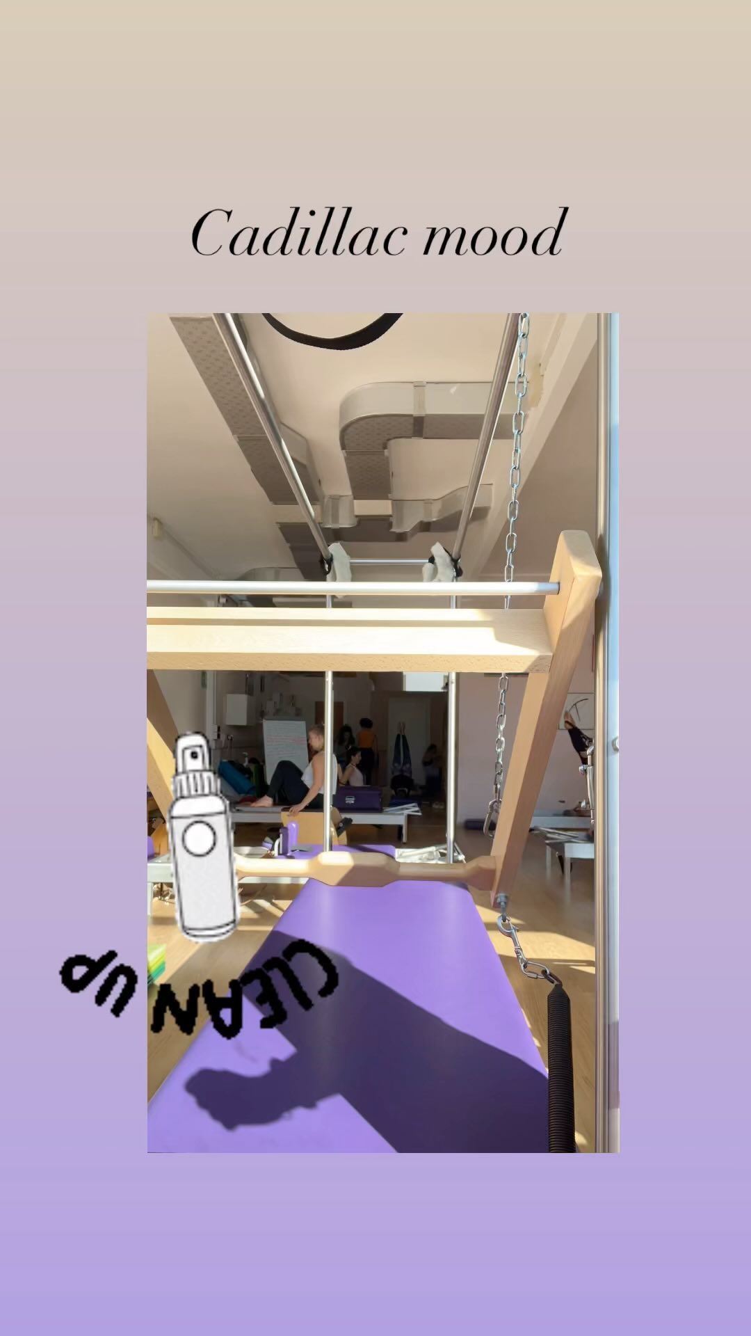 Cleaning up … #pilates #pilatesteacher #pilatesinstructor #classicalpilates #masterpilates #masterteacher #italy #sarzana