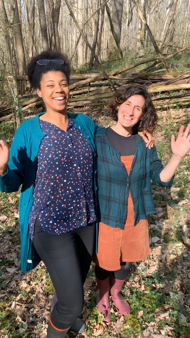 Serena et Sandra dans la forêt d’Argoumbat ✨✨✨