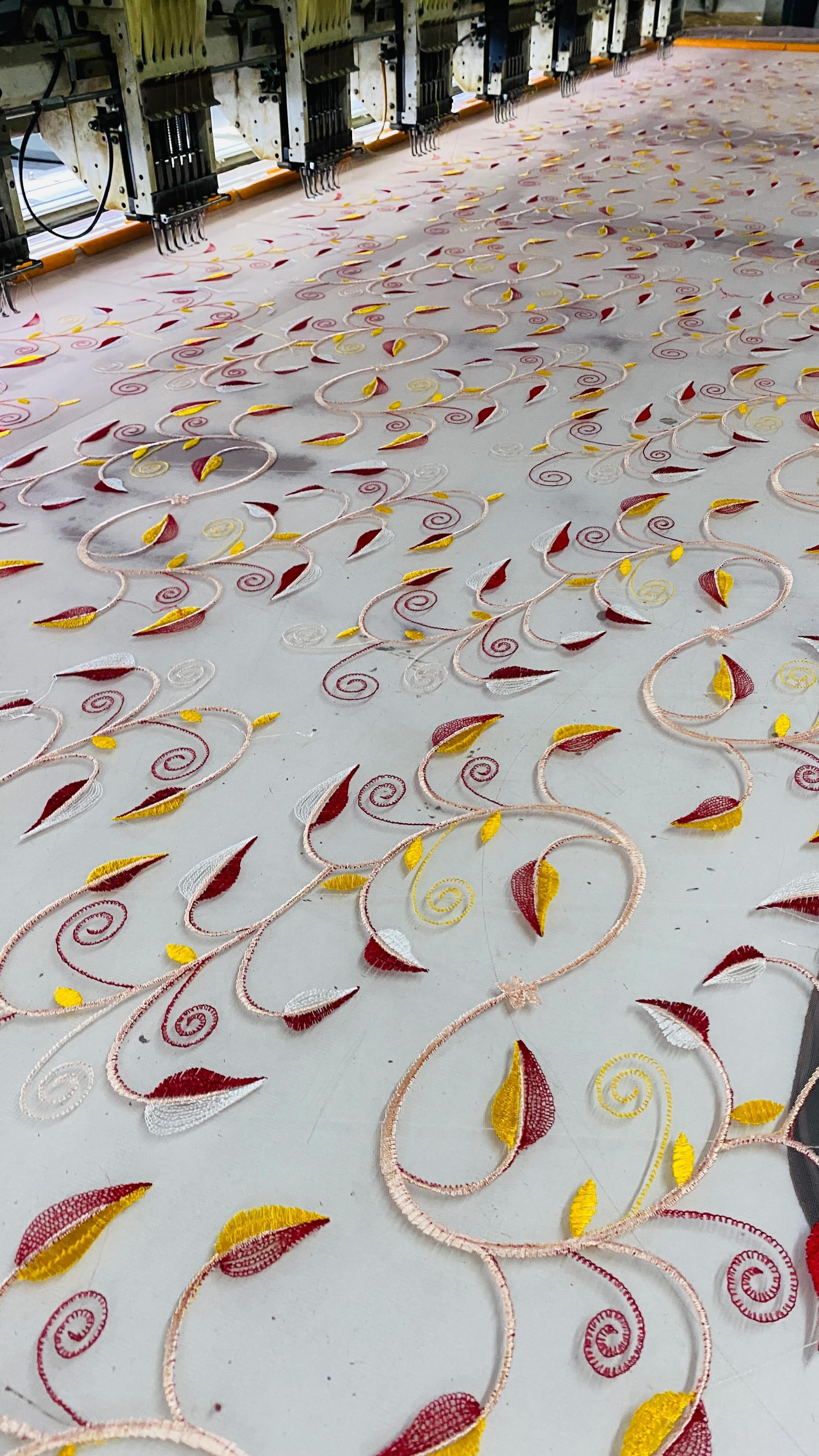 Floral Embroidery On Net Fabric 👗
#dresses #fabric #bajinternational #fashion #design #designer #indianwear #embroidery #net