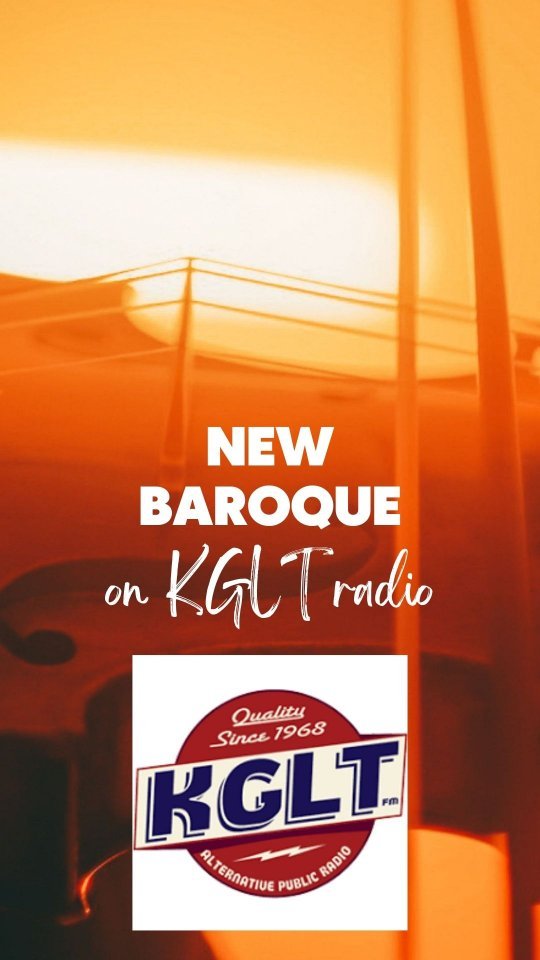 Thank you SO MUCH @classicalkglt Southwest Montana radio for featuring my album NEW BAROQUE on Morning Classical with Kevin Hale this Sunday🥰
So grateful you enjoyed pieces composed by wonderful composers:
@oscartysoecomposer
@massimodelillo.composer
@howleysam
@erik_valdemar_skold_composer
@ajpetshaft
New Baroque album was released by @fhr_firsthandrecords
Hope to visit beautiful Southwest Montana one day!😃
Here's to more new music for baroque violin!
Have a great day guys!