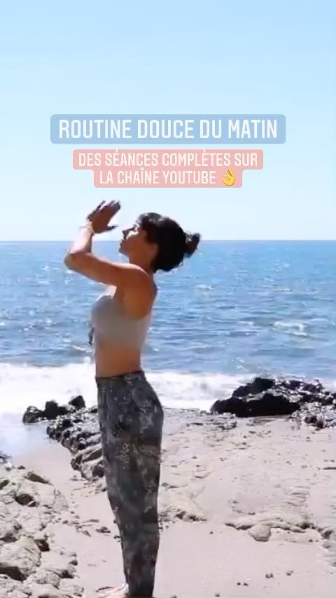 Aperçu de ma routine douce de certains matins 👌🥰 si tu as envie de séances complètes il y en a pleins sur ma chaîne YouTube 💫🤟🙏
.
Ça ne prend que 10 minutes et ça réveille tranquillement. Tu peux aussi le pratiquer à tout moment en journée pour faire à nouveau circuler l’énergie dans ton corps, surtout si tu bosses dans un bureau 👍
.
Est-ce que tu t’accordes au moins ce petit moment de mouvement chaque jour?
